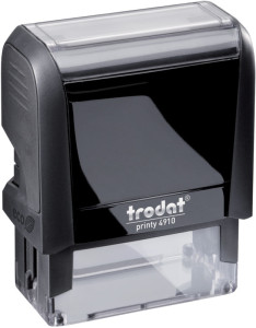 trodat Tampon encreur automatique Printy 4910 4.0, 3 lignes,
