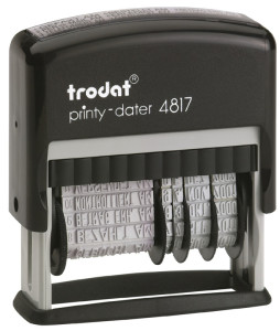 trodat Tampon multiformules Printy 4817A, pour généraliste