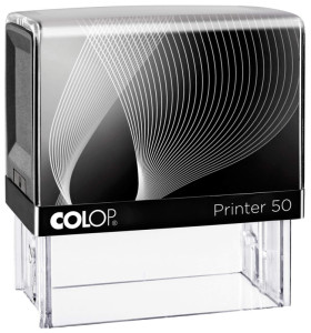 COLOP Tampon encreur Printer 50, 7 lignes, avec bon d'achat