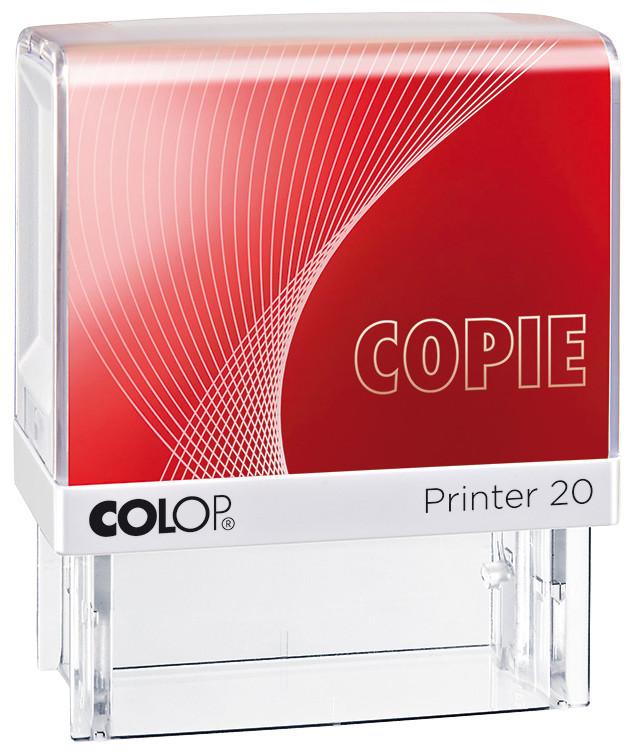 Colop Tampon encreur personnalisable Printer 38 - Noir - 7 lignes