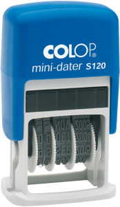 COLOP Mini dateur S120, mois en lettres, FR