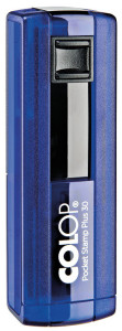 COLOP Timbres de poche Pocket Stamp Plus 30, bleu indigo