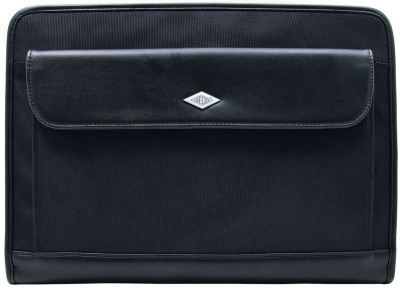 WEDO Pochette conférence Elegance,A4, similicuir/nylon, noir