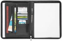WEDO Pochette de congrès Accento, A4, similicuir, noir WEDO Pochette de congrès Accento, A4, similicuir, noir