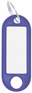 WEDO porte-clés avec anneau, diamètre: 18 mm, violet