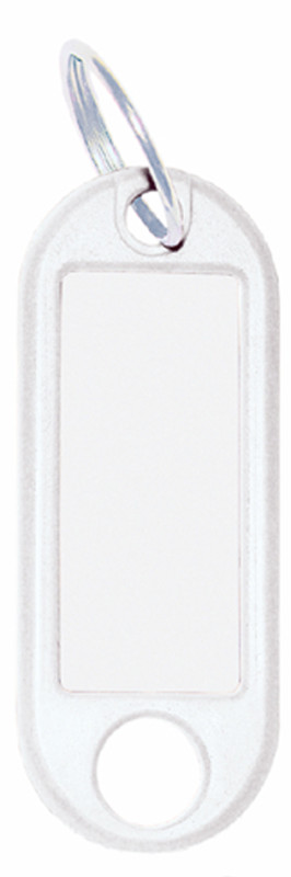 WEDO Porte-clés avec anneau, diamètre: 18 mm, rouge
