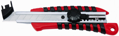 WEDO Cutter pro, lame: 18 mm, rouge/noir