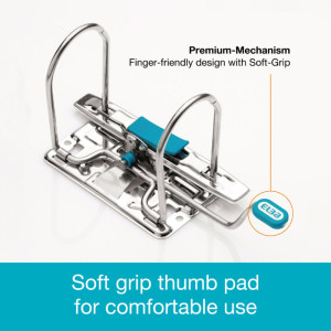 ELBA classeur rado smart, largeur de dos: 50 mm, gris, A4,