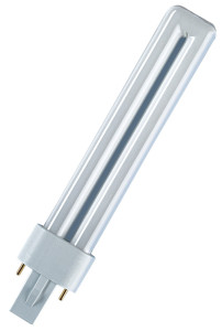 OSRAM Lampe fluocompacte DULUX S, 11 Watt, G23