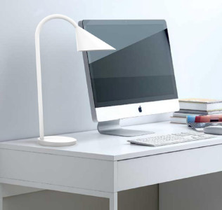 UNiLUX Lampe de bureau LED SOL, couleur: rouge