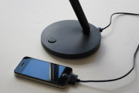 UNiLUX Lampe de bureau LED JACK, noir, avec connexion USB UNiLUX Lampe de bureau LED JACK, noir, avec connexion USB