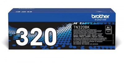 Brother TN-320BK cartouche toner Noir 2500 pages
