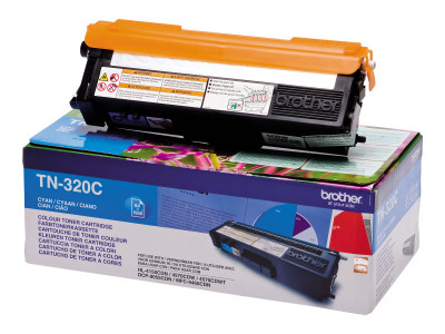Brother TN-320C cartouche toner Cyan 1500 pages