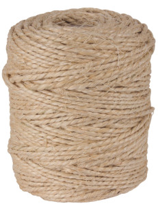 agipa Bobine de ficelle en sisal, en fibre naturelle, 150 m