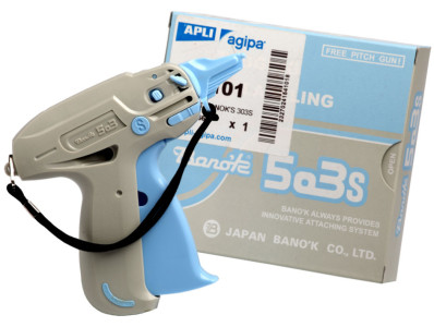 agipa Pistolet textile Banok's 503 S, gris/bleu