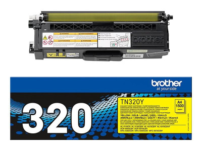 Brother TN-320Y cartouche toner Jaune 1500 pages