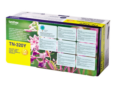 Brother TN-320Y cartouche toner Jaune 1500 pages