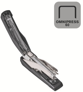 Rapid Agrafeuse plate Omnipress SO60, noir/gris