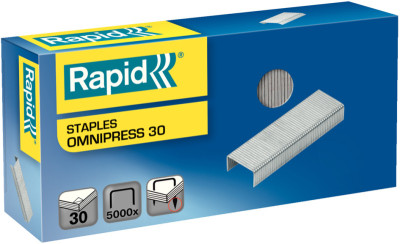 Rapid Agrafes Omnipress 60, galvanisé