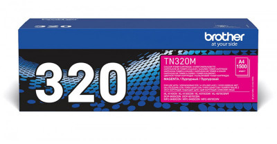 Brother TN-320M cartouche toner Magenta 1500 pages