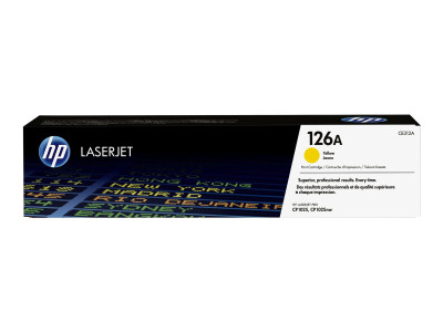 HP cartouche toner Jaune 126A pour LaserJet