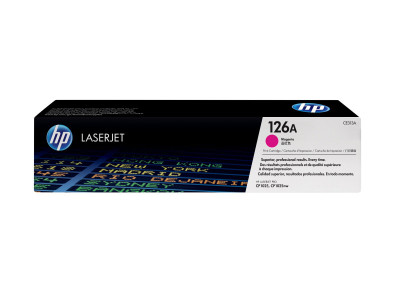 HP : cartouche toner MAGENTA 126A pour LaserJet