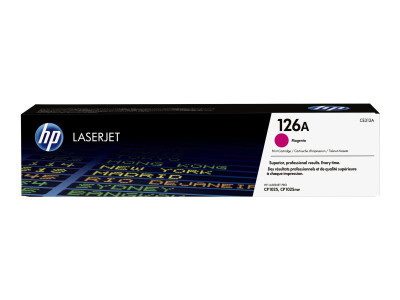 HP : cartouche toner MAGENTA 126A pour LaserJet