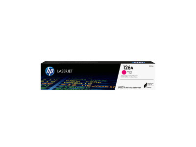 HP : cartouche toner MAGENTA 126A pour LaserJet