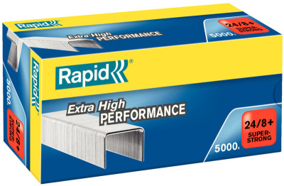 Rapid Agrafes Super Strong 24/8+, galvanisé