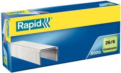 Rapid Agrafes Standard 23/8, galvanisé