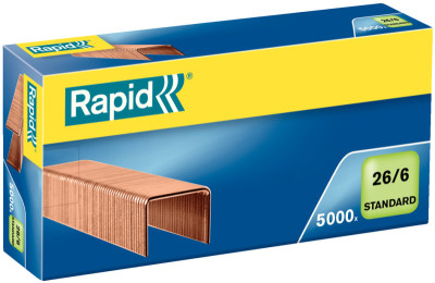 Rapid Agrafes Standard 23/8, galvanisé