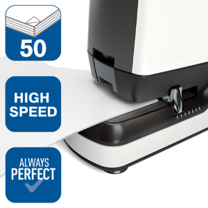 Rapid Agrafeuse électrique Classic 90EC, blanc,