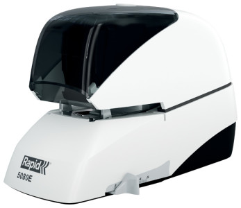 Rapid Agrafeuse électrique Supreme 5080e, argent/orange