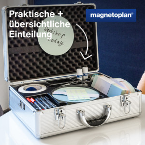 magnetoplan coffret de présentation, équipé de plus de 3.000 pièces