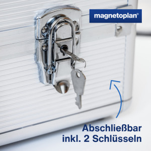 magnetoplan coffret de présentation, équipé de plus de 3.000 pièces