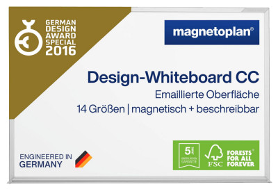 magnetoplan tableau blanc CC, (L)900 x (H)600 mm