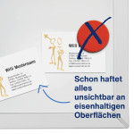 magnetoplan Takkis dans un ditributeur, autocollants, noir