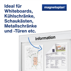 magnetoplan Takkis dans un ditributeur, autocollants, noir