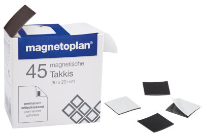 magnetoplan Takkis dans un ditributeur, autocollants, noir