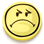 magnetoplan symboles d'évaluation Smilies negatif, rond magnetoplan symboles d'évaluation Smilies negatif, rond