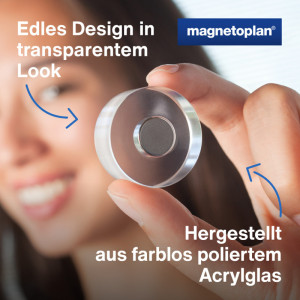 magnetoplan aimants néodyme Design, diamètre: 20 mm