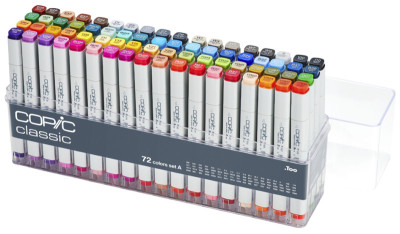 COPIC marqueur professionnel, set 1 de 72