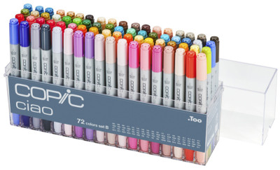 COPIC Hobbymarker ciao, set B de 72