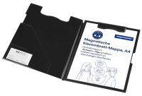 magnetoplan Chemise porte-bloc magnétique, noir