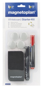 magnetoplan Kit de démarrage Whiteboard, pour tableau blanc