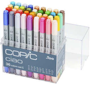 COPIC Hobbymarker bonjour, 36er Set C