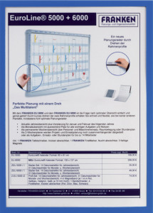 FRANKEN pochette magnétique FRAME IT X-tra!Line, format A4,