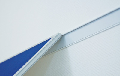 FRANKEN Set de rails muraux PRO, 3.000 x 60 mm, argent