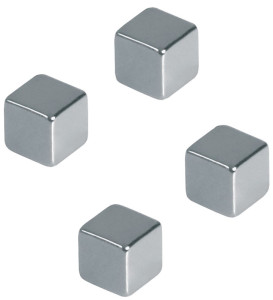 FRANKEN Aimants au néodyme, dimensions: 10 x 10 x 10 mm,