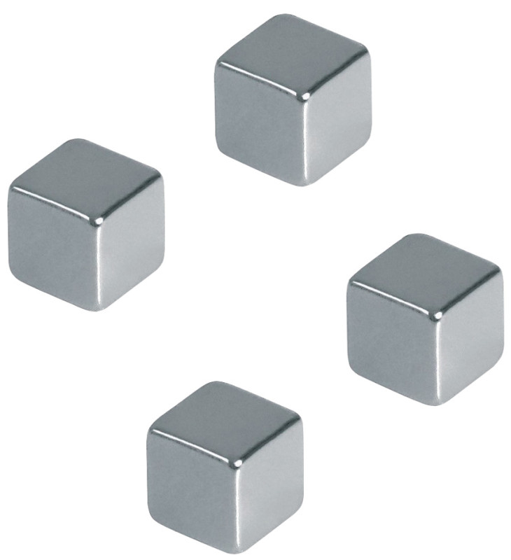 FRANKEN Aimants au néodyme, dimensions: 10 x 10 x 10 mm,